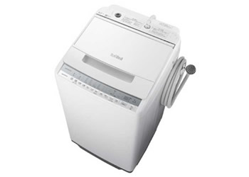 HITACHI（日立）：2020年製 全自動洗濯機（7kg） BW-V70F-W